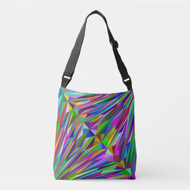 Abstract Diamond Crossbody Bag (Front)