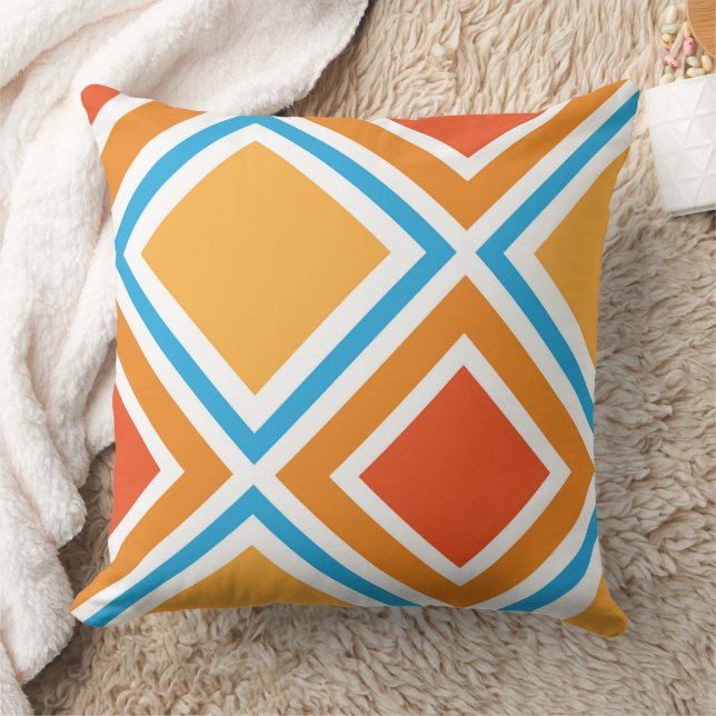 Abstract diamond geometrical cushion (Blanket)