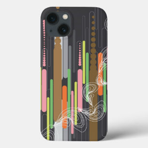 Abstract Digital Art Stripes & Swirls Phone Case