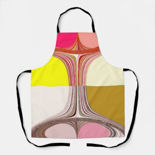 abstract digital artwork apron