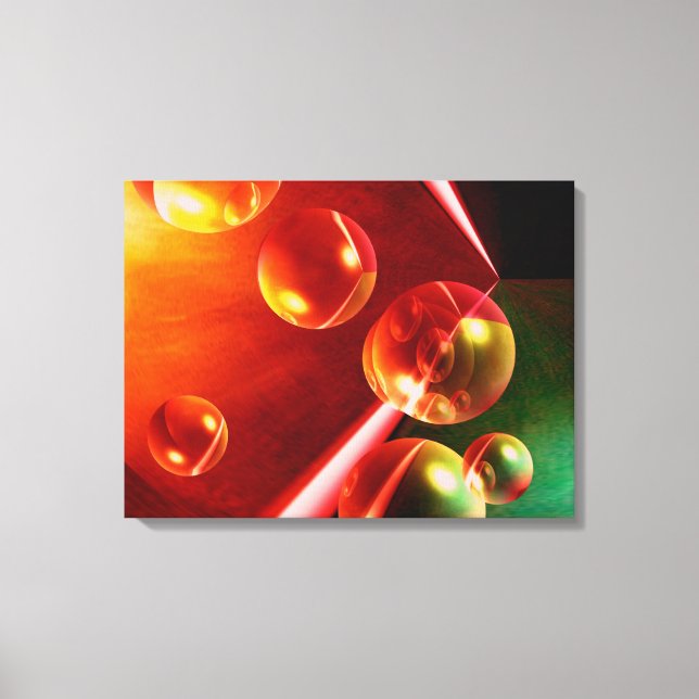 Abstract Digital Design Canvas Print (Front)