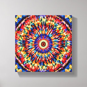 Abstract Digital Painting Canvas Print
