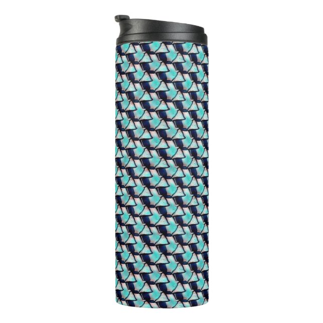 Abstract digital pattern 1204 - Thermal Tumbler (Rotated Right)