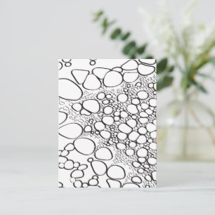 Abstract digital work 10 postcard