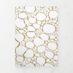 Abstract digital work 4 Tri-Fold holiday card