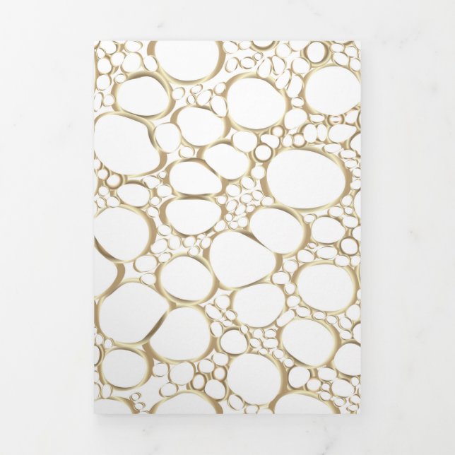 Abstract digital work 4 Tri-Fold holiday card (Cover)