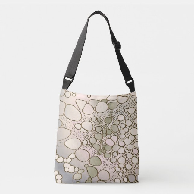 Abstract digital work 5 crossbody bag (Front)