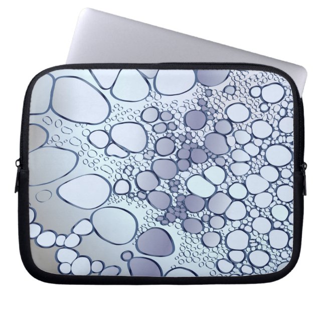 Abstract digital work 6 laptop sleeve (Front)
