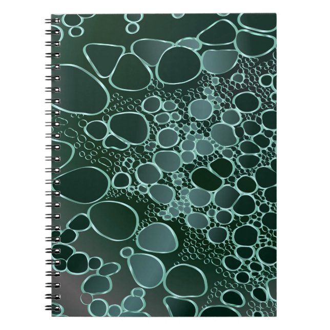 Abstract digital work 9 notebook (Front)