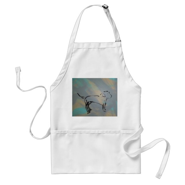 Abstract Dog Apron (Front)