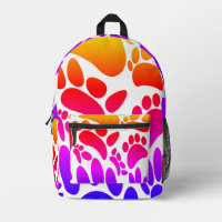 Abstract Dog Pawprint