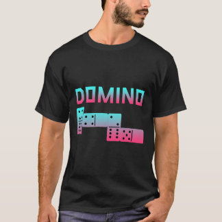 Abstract Domino Tile Board Game T-Shirt