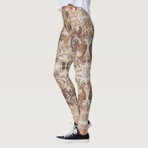 Abstract Doodle Art Leggings