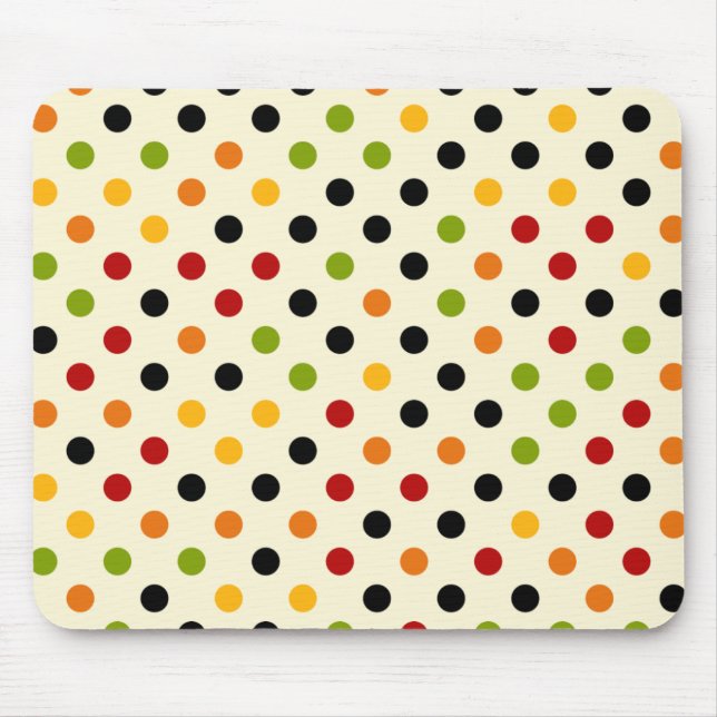 Abstract Dots Mousepad (Front)