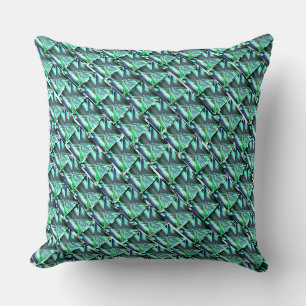 Abstract drawing repetition looking like stones cushion
