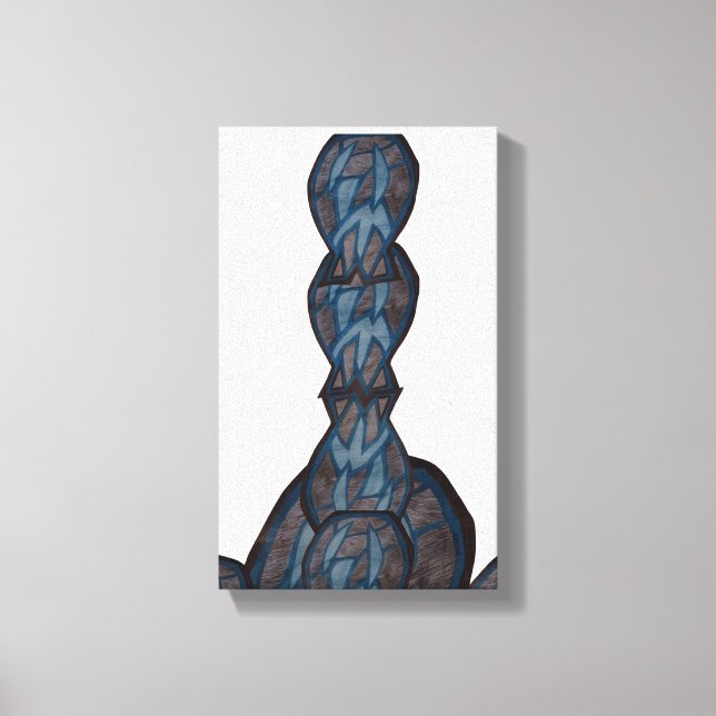 Abstract Dream Layers Canvas Print (Front)