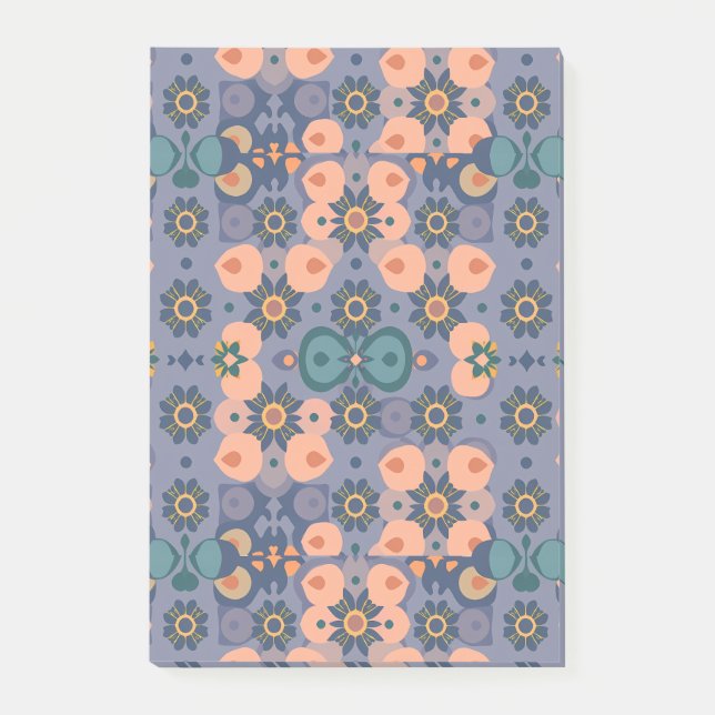 Abstract Dream Wave – Vibrant Surreal Flow Post-it Notes (Front)