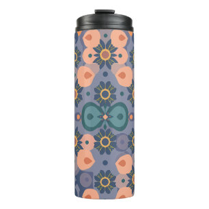 Abstract Dream Wave – Vibrant Surreal Flow Thermal Tumbler