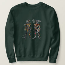 Abstract Duality Men’s Sweatshirt