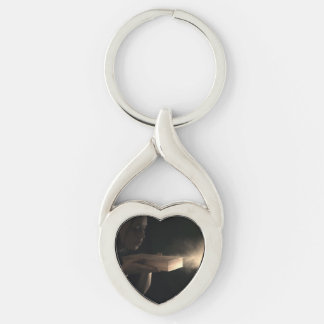 Abstract - Dusting Off Book Key Ring