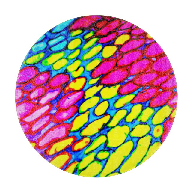 Abstract Dynamic Pattern Fusion Design Cutting Board (Front)