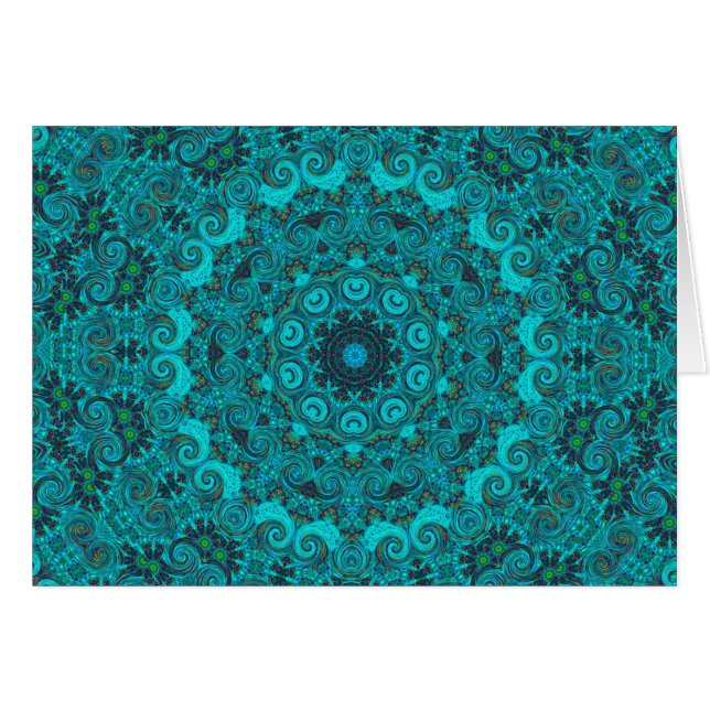 abstract earth card (Front Horizontal)