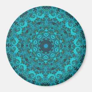 abstract earth magnet
