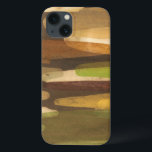 Abstract Earth Tone Landscape iPhone 13 Case<br><div class="desc">This abstract landscape was created by Megan Meagher. The earth tones of the piece give it a rustic feeling. Purchase yours today!</div>