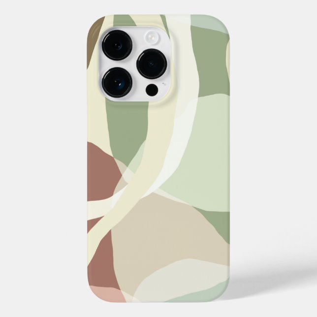 Abstract Earthiness Case-Mate iPhone Case (Back)