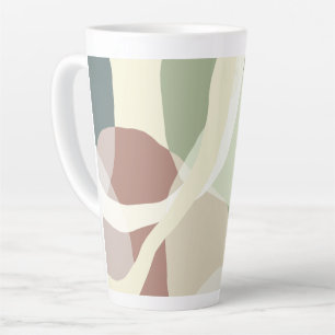Abstract Earthiness Latte Mug