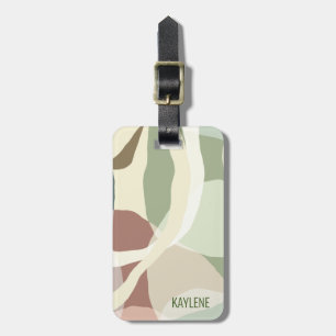 Abstract Earthiness Luggage Tag