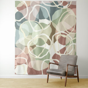Abstract Earthiness Tapestry