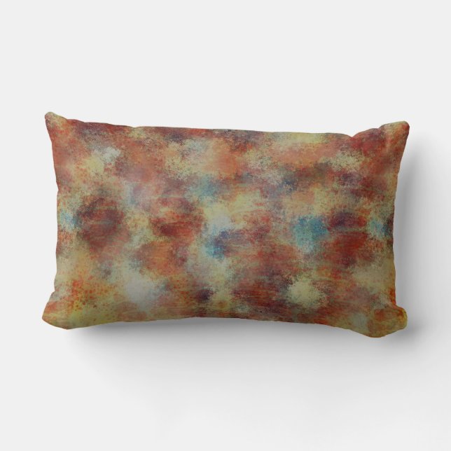 Abstract Echoes Lumbar Cushion (Back)