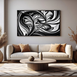 Abstract Elegance Canvas Print