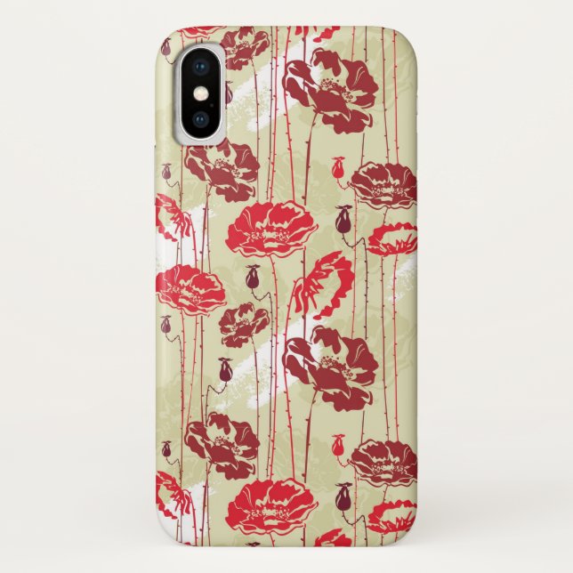 Abstract Elegance floral pattern 2 Case-Mate iPhone Case (Back)