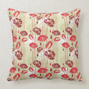 Abstract Elegance floral pattern 2 Cushion