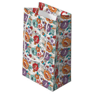 Abstract Elegance floral pattern 5 Small Gift Bag