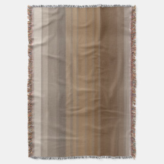 Abstract Elegance - Gradient of Bruns Tons Throw Blanket