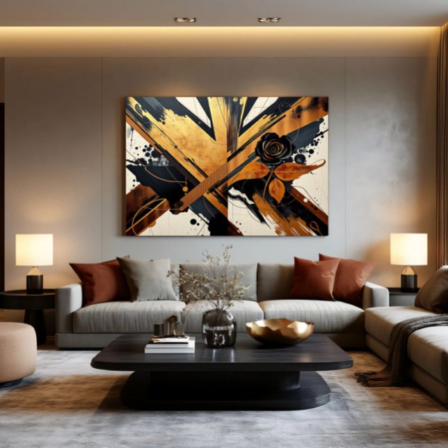 Abstract Elegance in Unique Art Poster (Creator Uploaded)