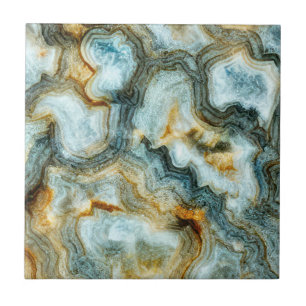 Abstract Elegant Agata Tile