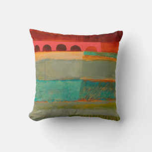 Abstract Elegant mixed Colourful painting pattern  Cushion