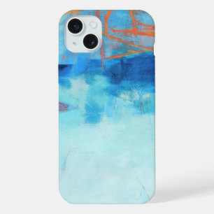 Abstract Elegant mixed Colourful painting pattern iPhone 15 Plus Case