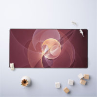 Abstract Elegant Modern Wine Red Fractal Art
