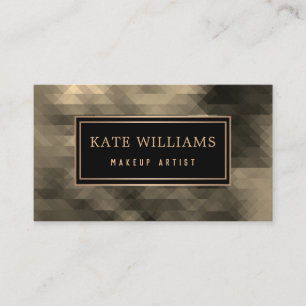 Abstract, elegant, mosaic, mosaic pattern business card