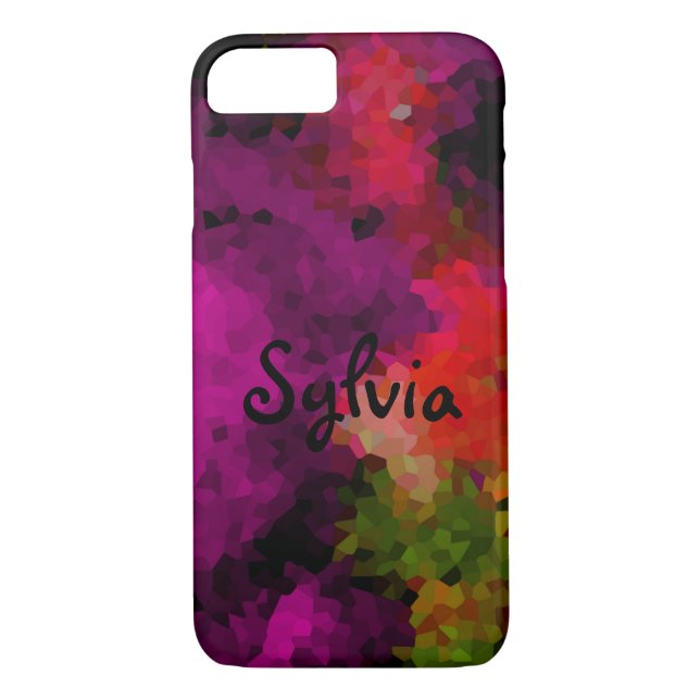 Abstract, elegant, mosaic, mosaic pattern, crystal Case-Mate iPhone case (Back)