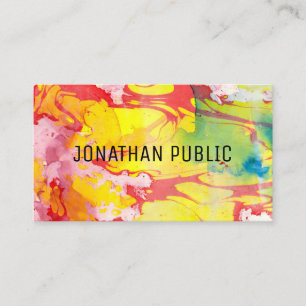 Abstract Elegant Template Professional Modern Business Card