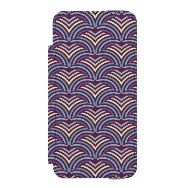 Abstract ethnic background 2 incipio iPhone wallet case (Folio Front)