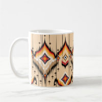 Abstract ethnic geometric pattern design, illustra