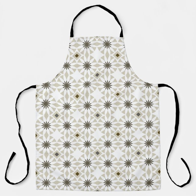 Abstract ethnic geometric patterns design backgrou apron (Front)