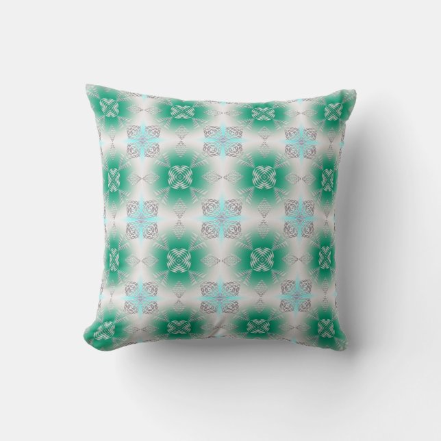abstract ethnic pattern cushion (Front)